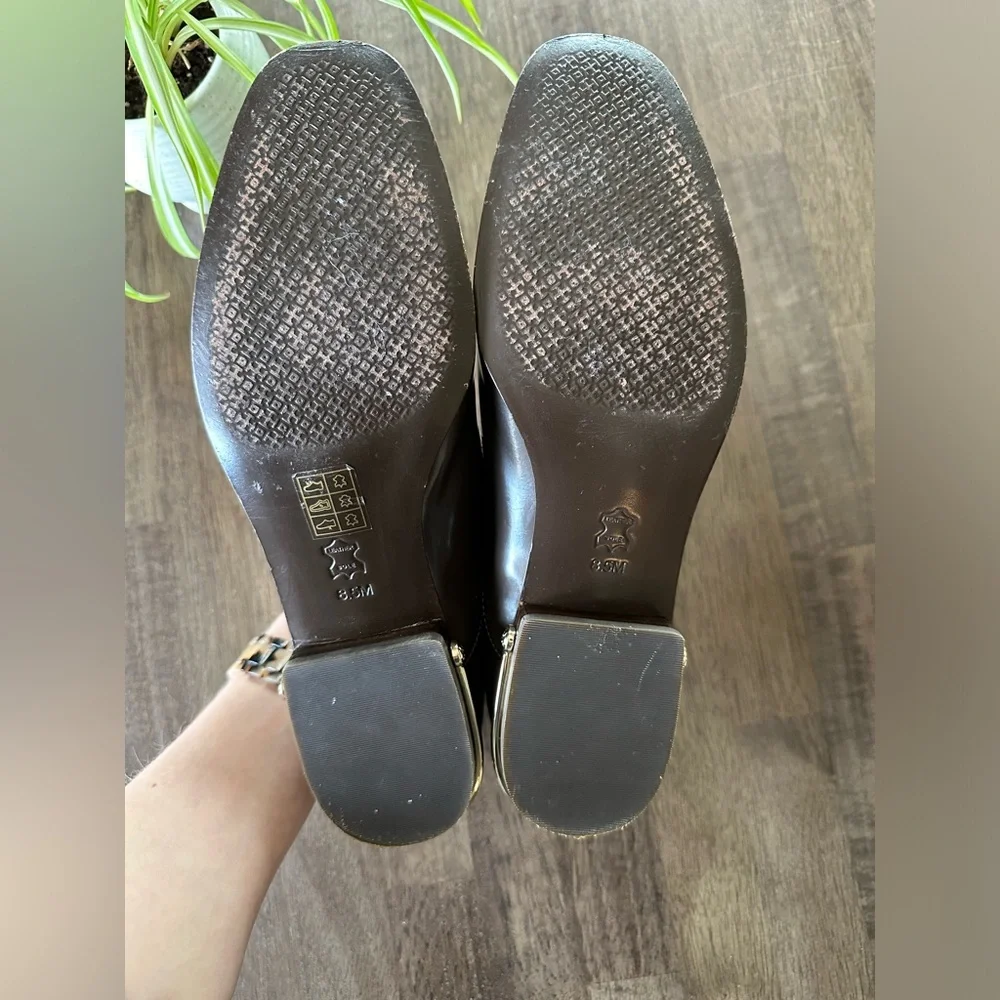 Tory Burch - Ryder Loafer - Espresso - Women Size 8.5- Pre Owned- style 32431